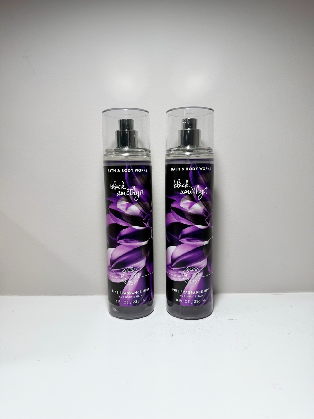 Bath & Body Works Black Amethyst Fine Fragrance Mist 2 Pack Set